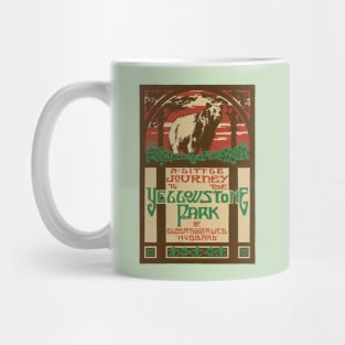 Yellowstone Park Vintage Design Mug